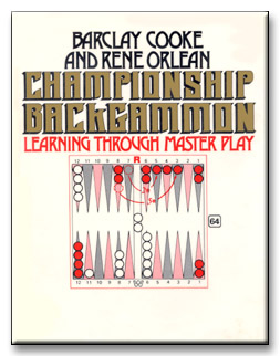 Book: Championship Backgammon