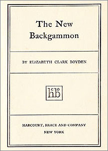 The New Backgammon