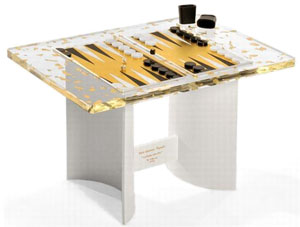 Backgammon table