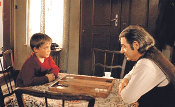 Playing backgammon