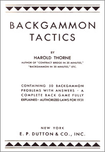 Backgammon Tactics