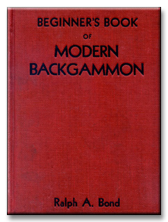 Beginner's Book of Modern Backgammon